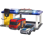 Räddningsstation med fordon Dickie Toys.