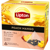 Te Svart Peach mango Pyramid 20p Lipton.