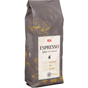 Kaffebönor Espresso 500g ICA.