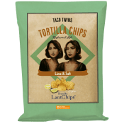 Tortilla Chips Lime Salt 120g LantChips.