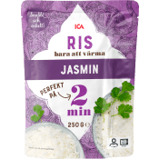 Jasminris snabbris färdigkokt 250g ICA.