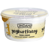 Yoghurtkvarg Vanilj Laktosfri 0,3% 500g Lindahls.