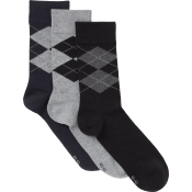 Strumpa 3p argyle mix 44/47 mywear.