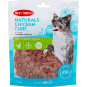 Hundsnacks Kycklingkub 225g Best friends.