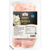 Skinka Kokt Tunna skivor 100g Charkuterifabriken.