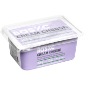 Färskost Cream cheese vitlök 300g ICA Basic.
