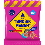 Godispåse Tyrkisk Peber Hot Rings 150g Fazer.