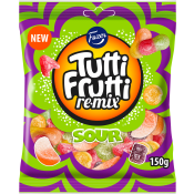 Godispåse Tutti Frutti Remix Sour 150g Fazer.