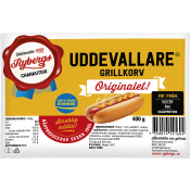 Grillkorv Skinnfri Uddevallare 400g Rybergs Charkuteri.
