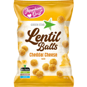 Lentil Balls Cheddar Cheese.