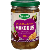 Makdous Små fyllda Auberginer 600g Sevan.