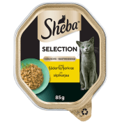 Kattmat Lamm & kyckling i sås 85g Sheba.