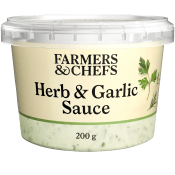 Herb & Garlicsauce 200g Farmers & Chefs.