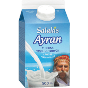 Yoghurtdryck Ayran 2% 500ml Salakis.