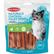 Hundsnacks Kycklingfilé strimlad 225g Best friend.