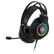 Hörlur Gaming RGB trådat.