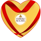 Gåvoask Rocher Heart 100g Ferrero.