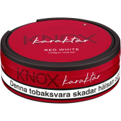 Knox Red White Portionssnus 19.2g.