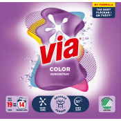 Tvättmedel Color 760g Via.