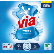 Tvättmedel White 760g Via.