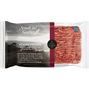 Högrevsfärs Färsk med oxbringa 20% 500g Smak av Gotland.