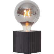Lampfot E27 Box svart 1st Star Trading.