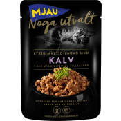 Kattmat Kalv 85g Mjau.