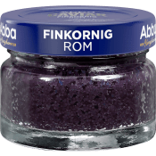 Rom svart finkornig 78g Abba.