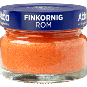 Rom röd finkornig 80g Abba.