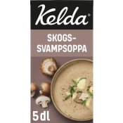 Skogssvampsoppa 5dl Kelda.