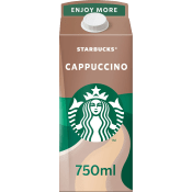 Iskaffe Cappuccino 750ml Starbucks®.
