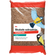 Vildfågelmat Solrosfrön skalade 4kg ICA.