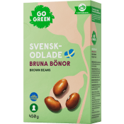Bruna Bönor Svenskodlade 450g GoGreen.