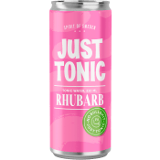 Tonic Water Rabarber Just Tonic 33cl Spirit of Sweden.