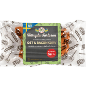Kryddkorv Ost Bacon 210g 80% Kötthalt Härryda Karlsson.