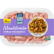 Kycklinglårfilé Färsk Minutstrimlor 550g Kronfågel.
