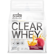 Proteinpulver Clear Whey Passionfruit Peach 300g Star Nutrition.