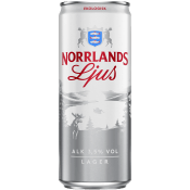 Öl Ljus lager Ekologisk 3,5% 33cl Norrlands Guld.