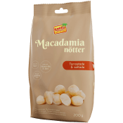 Macadamianötter Torrostade och saltade 200g Exotic Snacks.