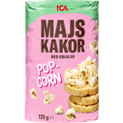 Majskakor Popcorn 125g ICA.
