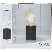 Lampfot E27 Tub vit 1st Star Trading.