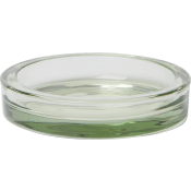 Ljusfat glas.