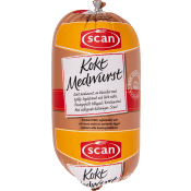 Medwurst Kokt i skivor ca 14g Scan.
