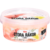 Räkor Stora i Lake 170g ICA.