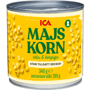 Majskorn 340g ICA.