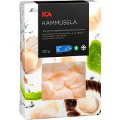 Kammusslor 150g ICA.