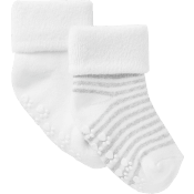 Babysocka Oslo 2p Vit 19/21 ICA I love eco.