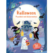 Halloween: pysselbok med klistermärken.