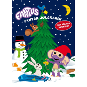 Fantus pyntar julgranen.