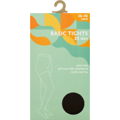 Tights 36/40 Svart 20D 1st Falk.